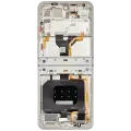 OLED Assembly With Frame Compatible For Motorola Razr 2025 / Razr 60 (XT2553 / 2025) (Refurbished) (Lightest Sky)