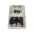 OLED Assembly With Frame Compatible For Motorola Razr 2025 / Razr 60 (XT2553 / 2025) (Refurbished) (Lightest Sky)