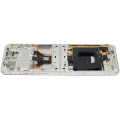 OLED Assembly With Frame Compatible For Motorola Razr 2025 / Razr 60 (XT2553 / 2025) (Refurbished) (Lightest Sky)
